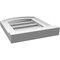 Ekena Millwork Arch Top Surface Mount PVC Gable Vent w/ 2"W x 2"P Brickmould Sill Frame, 12"W x 12"H GVPAR12X1203SN - alternate 5